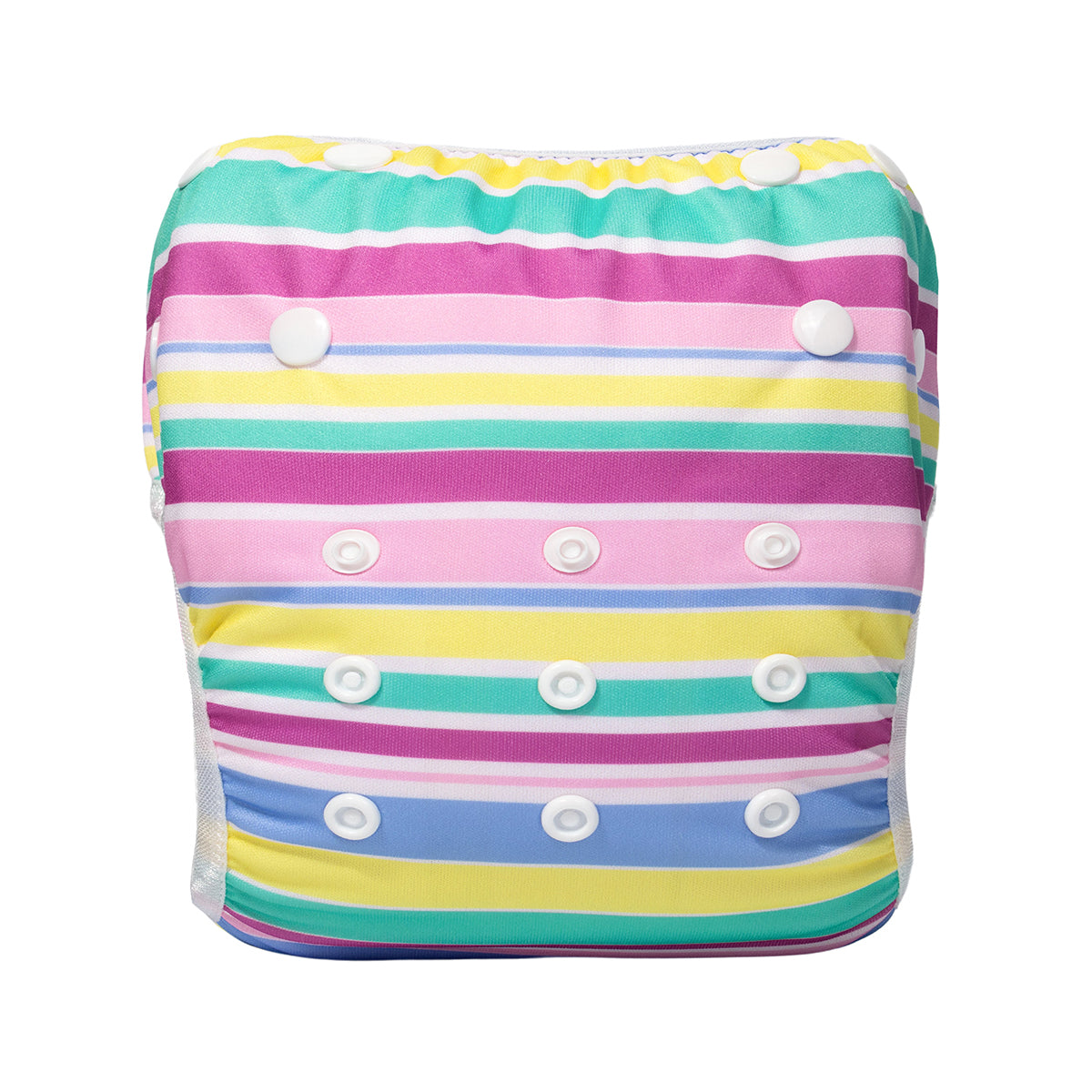 Lulu & Finn Boho Stripes Print Modern Cloth Swim Nappy Nappy Box Co