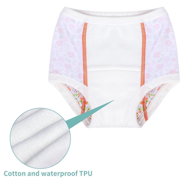 Alva Baby Boho Floral Print Reusable Pull Up/Training Pants/Training Undies
