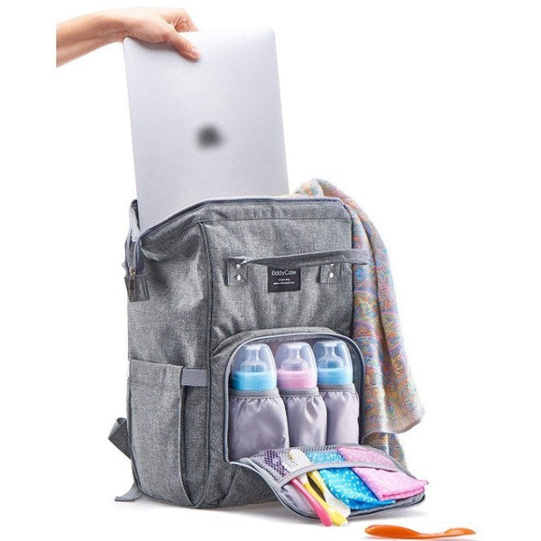 LeQueen Mint Deluxe Multi-Functional Nappy Bag Backpack