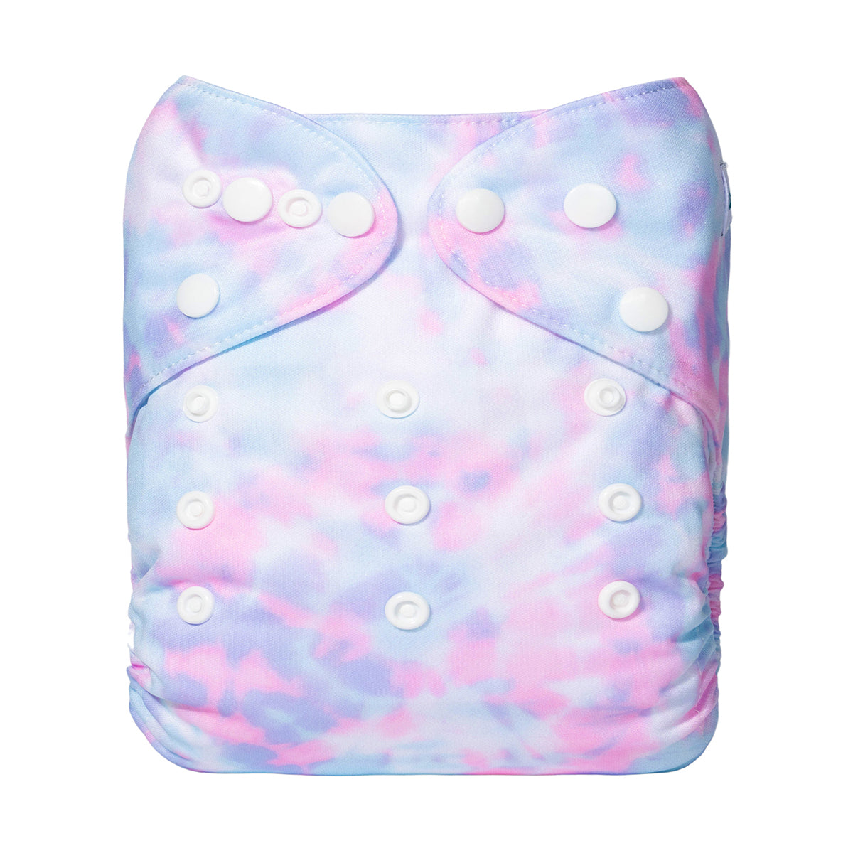 Lulu & Finn Pink Tie Dye Print Modern Cloth Nappy Nappy Box Co