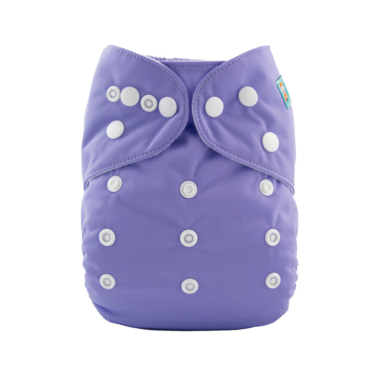 Alva Baby Solid Purple Modern Cloth Nappy